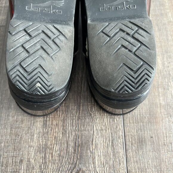 Dansko Professional Clogs Womens Brown Iridescent Patent Leather EU 39/US 8.5-9 - Picture 12 of 12